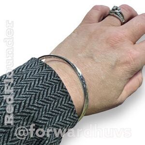 Bundle Sale 3 for $15 | Love is Patient, Love is Kind Silver Tone Bangle